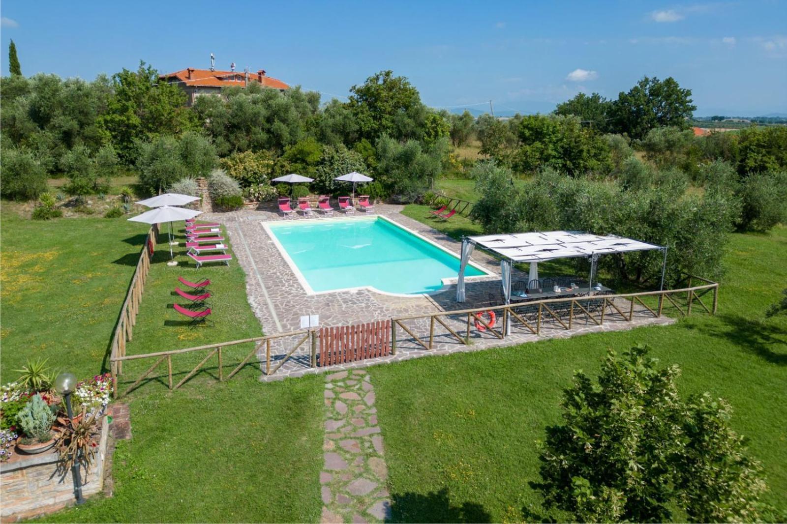 Camere Con Vista In Valdichiana Marciano della Chiana Exterior foto